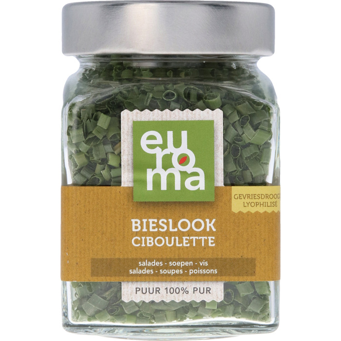 Euroma Bieslook Vriesdroog 6, 5g (Pot, 6.5g)