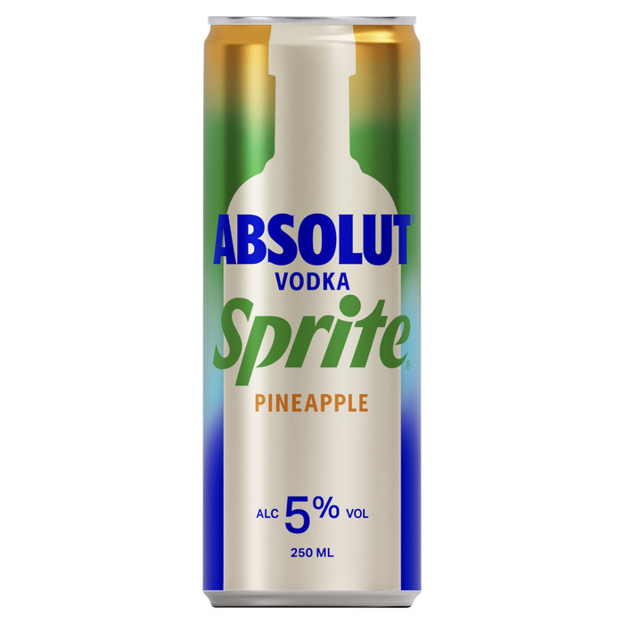 Absolut Vodka sprite pineapple (250ml)