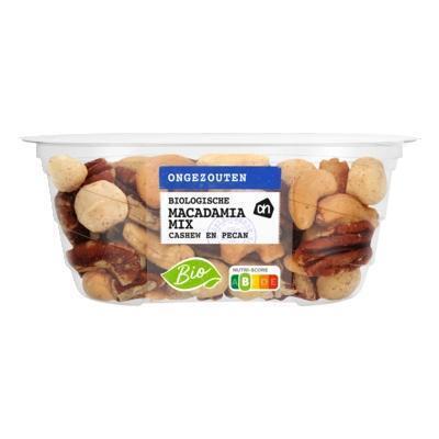 AH Biologisch Macadamiamix ongezouten (140g)