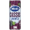 Hero Cassis Zero blikje 250 ml (250ml)