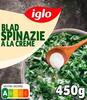 Iglo Bladspinazie à la crème 450 g (450g)