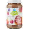 AH Biologisch Fruithapje appel-aardbei framboos-bes 8m (200g)