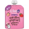 6+ Aardbei yoghurt Griekse stijl (Zak, 90g)