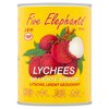 Five Elephants Lychees op lichte siroop (567g)