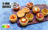 Picard Mini quiches (15 × 18g)