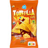 AH Tortilla chips nacho cheese flavour (200g)