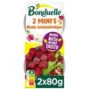 Bonduelle Rode bietenblokjes (2 mini's) (Blik, 160g)