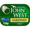 John West Sardines Olie 120 g (120g)