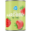 aardbeien op siroop (blik, 400g)