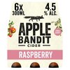 Apple Bandit Cider Raspberry Fles 6 x 30 cl (Set, 30cl)