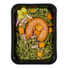 BOERENKNOLSTAMPPOT MET SPEKJES, (450g)