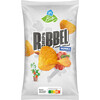 AH Biologisch Ribbelchips paprika smaak (125g)