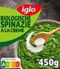 Iglo Biologische spinazie a la creme (Doos, 450g)