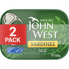 John West Sardines Olie 2 x 120 g (240g)