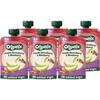 6 x Organix Knijpfruit Appel, Aardbei & Bosbes 6+m (100g)