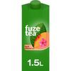 Fuze Tea Black Tea Peach Hibiscus 1500ml (Pak, 1.5L)