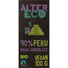 Alter Eco 90% Peru Deliciously Dark Chocolate 100 g (100g)