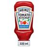 Heinz Tomaten ketchup 50% minder suikers&zout (Fles, 220ml)