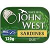 John West Sardines Olie 120 g (120g)
