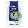PLUS Tilapiafilets (Zak, 540g)