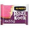 Jumbo Roze Koek 4 x 55g (4 × 55g)