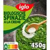 Iglo Biologische spinazie a la creme (Doos, 450g)
