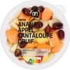 AH Ananas, appel, cantaloupe, druif (500g)