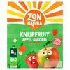 Kikker knijpfruit appel-aardbei (Stuk, 85g)