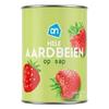aardbeien op siroop (blik, 400g)