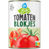 Biologische Tomatenblokjes (blik, 400g)
