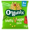 ORGANIX  Babyvoeding Melty Veggie Sticks Biologisch 15g Zakje (Zakje, 15g)