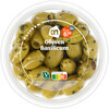 AH Groene olijven met basilicum (130g)