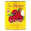 Five Elephants Lychees op lichte siroop (567g)