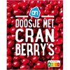 Doosjevol Cranberry's (doos 450g) (250g)