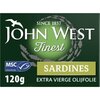 JW Sardines Finest in Extra Vierge Olijfolie MSC 120 g (120g)